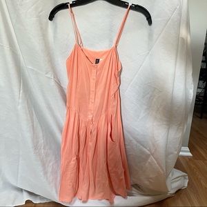 Divided by H&M Peach Dress w/ Pockets & Adjustable straps